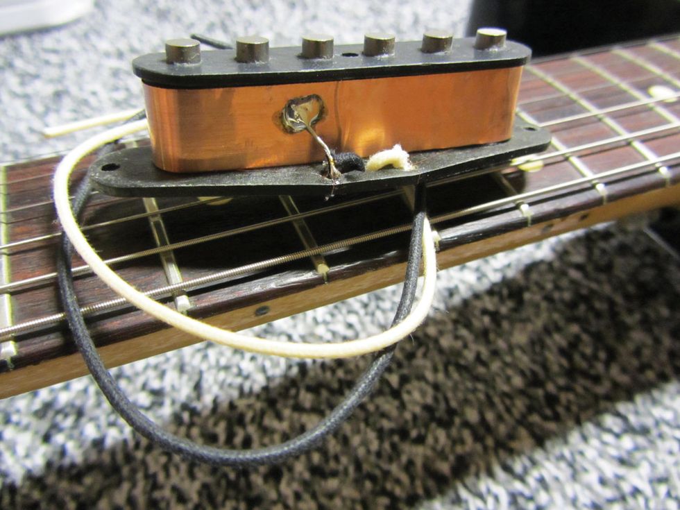 Mod Garage How to Shield SingleCoil Pickups Premier Guitar