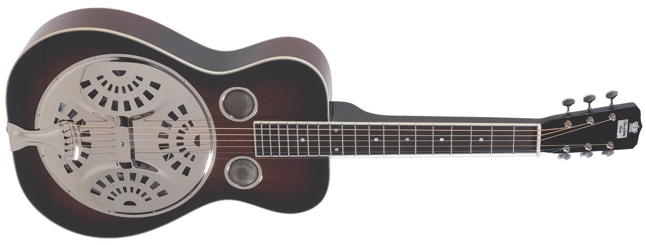 Acoustic guitar with metal plate hotsell