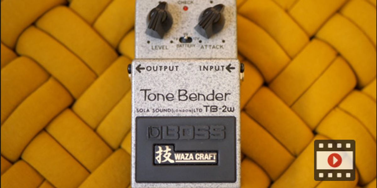 First Look: Boss TB-2W Tone Bender - Premier Guitar