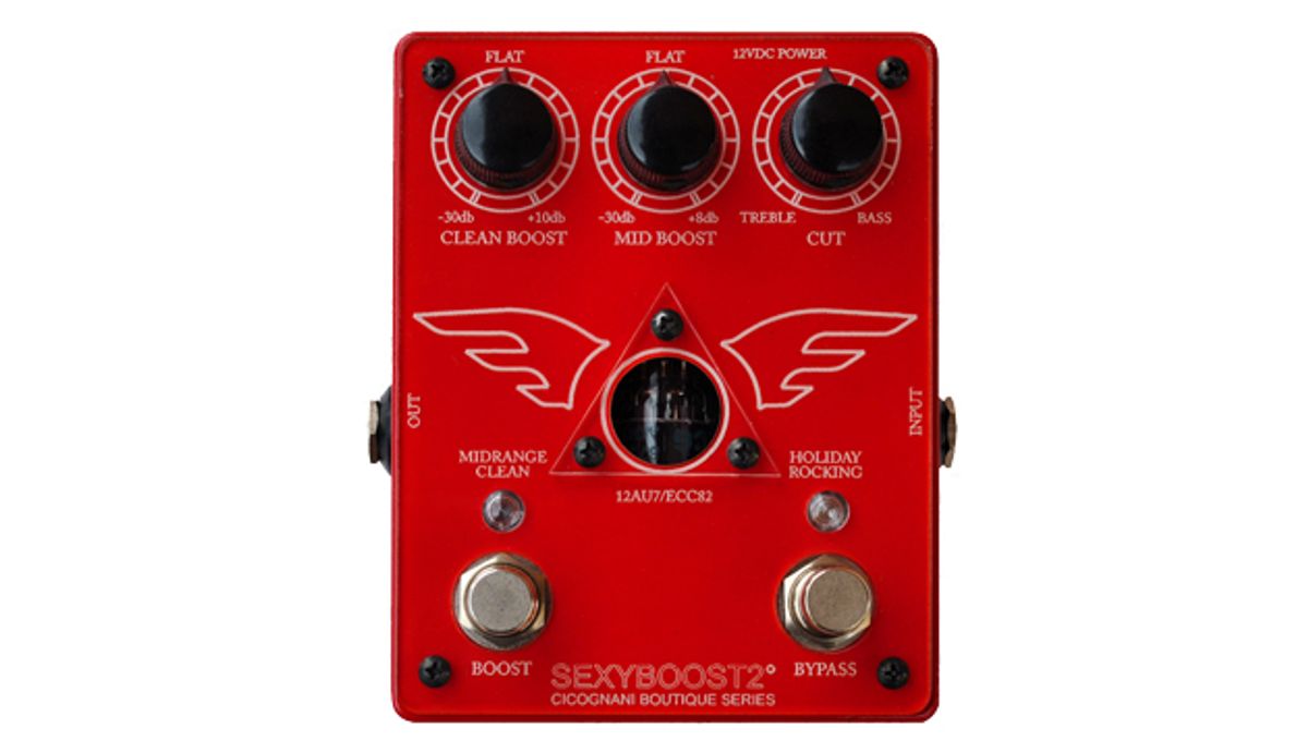 Cicognani Engineering Releases the SexyBoost2 Dual Channel Tube Booster