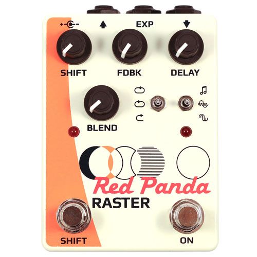 red panda raster pitch shifting delay guitar effects pedal red panda raster pitch shifting delay guitar effects pedal
