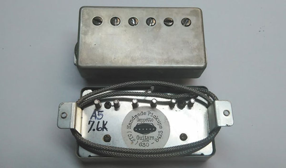 Geppetto Guitars Introduces the Camelot Humbucker