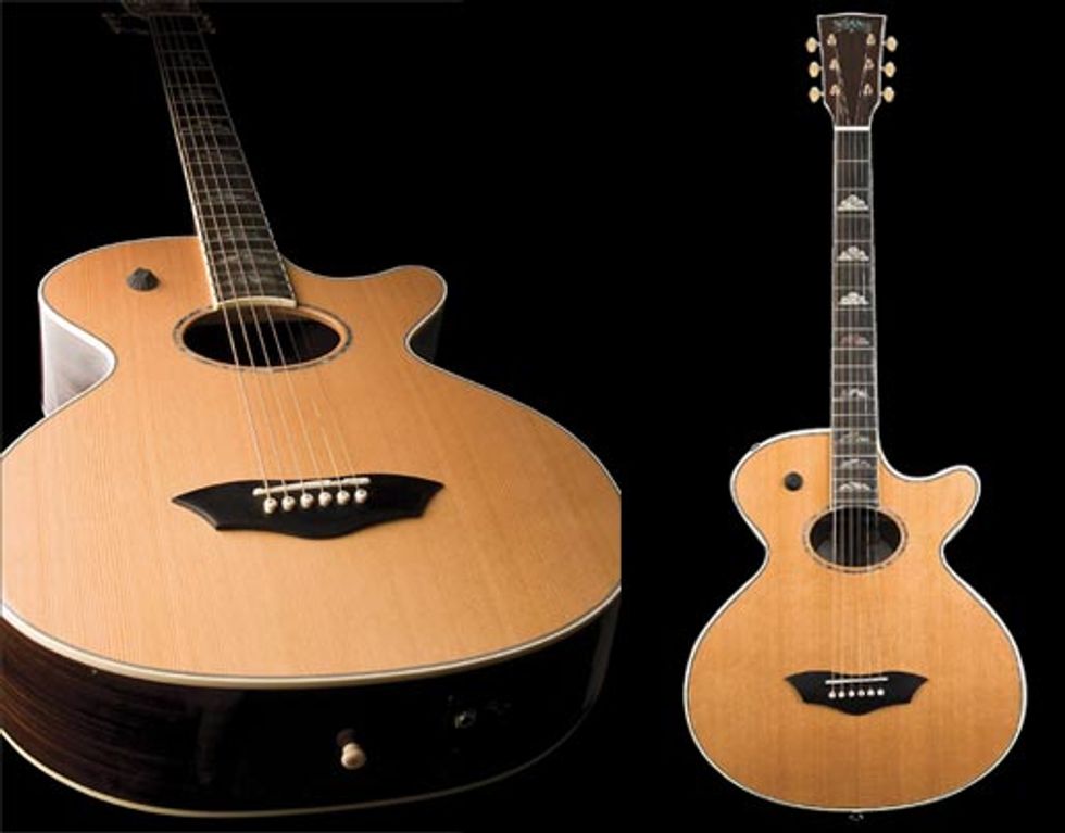 Washburn Baby Jumbo Acoustic Premier Guitar