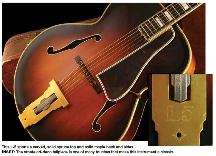 1952 Gibson L 5 Premier Guitar 1952 Gibson L 5 Premier Guitar