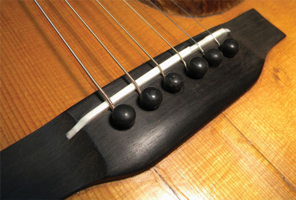 Guitar Shop 101 How to Carve an OpenSlot Saddle Premier Guitar