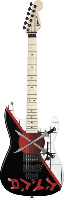 Warren demartini crossed swords guitar Clearance