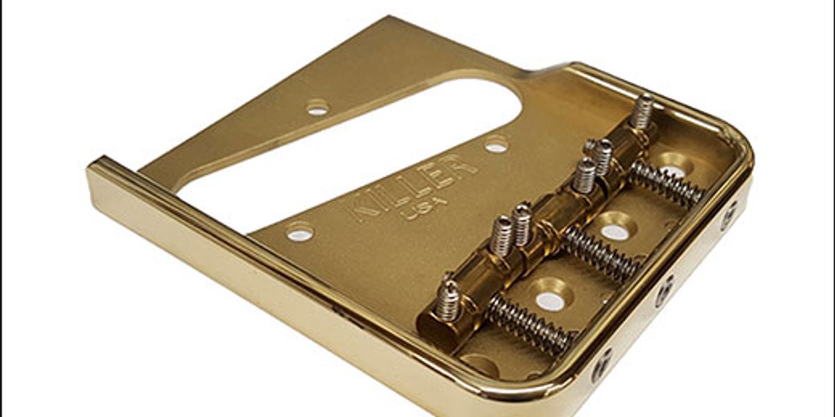 Killer Guitar Components Introduces Brass Vintage Telecaster Bridge Premier Guitar