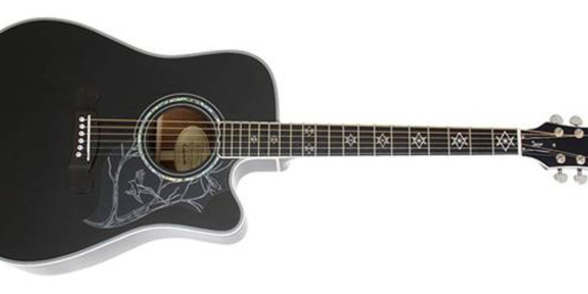 Epiphone Introduces Dave Navarro Signature Acoustic Premier Guitar