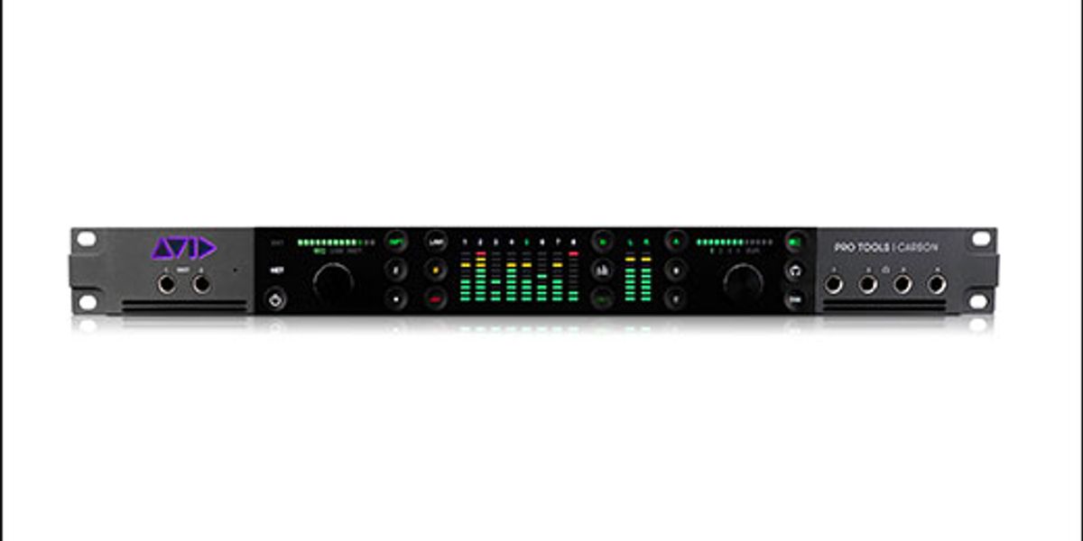 Avid Introduces the Carbon Audio Interface Premier Guitar