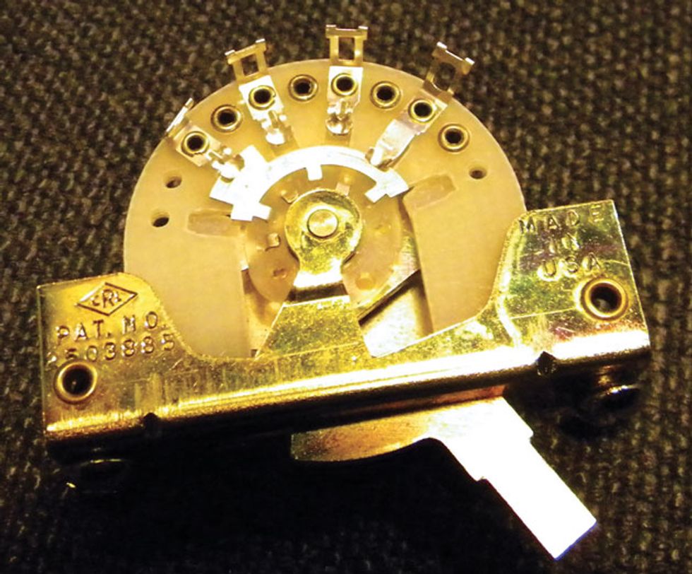 Guitar Shop 101 Tips for Replacing a StratStyle 5Way Switch Premier Guitar