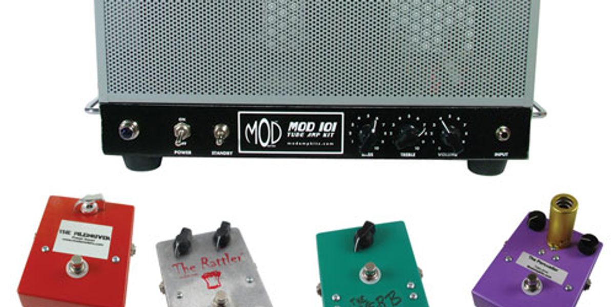 Mod Kits Launches With Amp, Pedal DIY Kits Premier Guitar