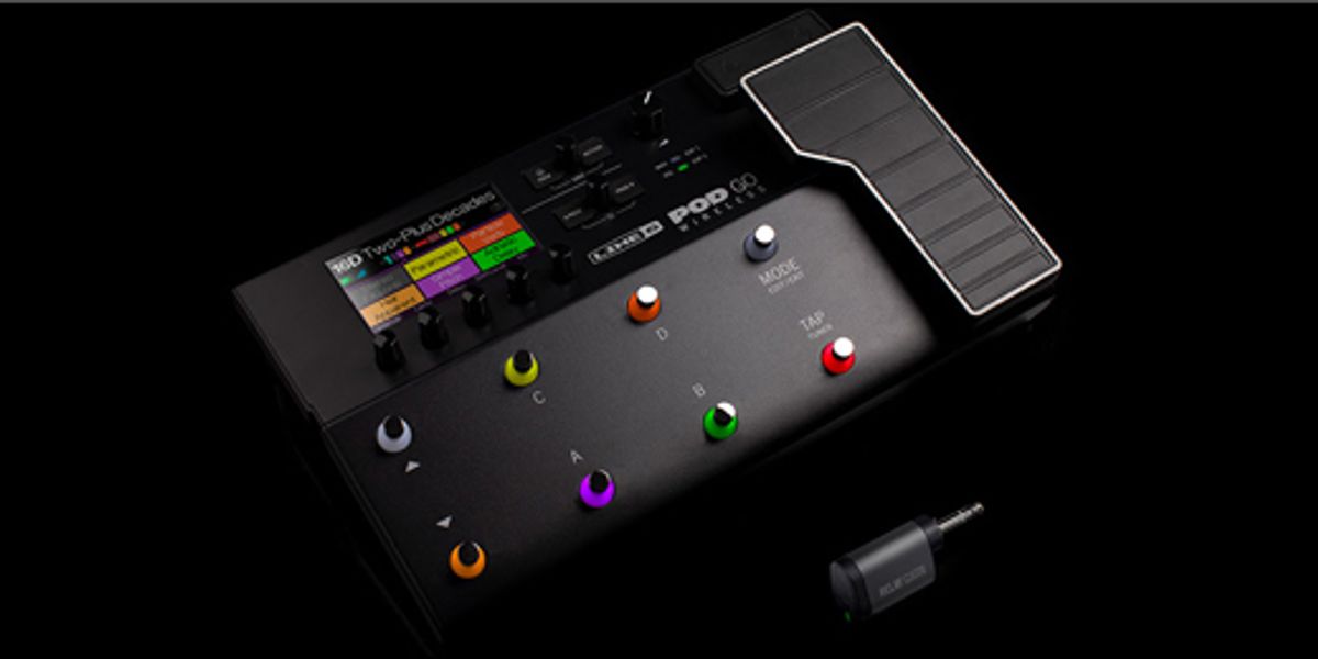 Line 6 Launches the POD Go Wireless Premier Guitar The best guitar and bass reviews, videos