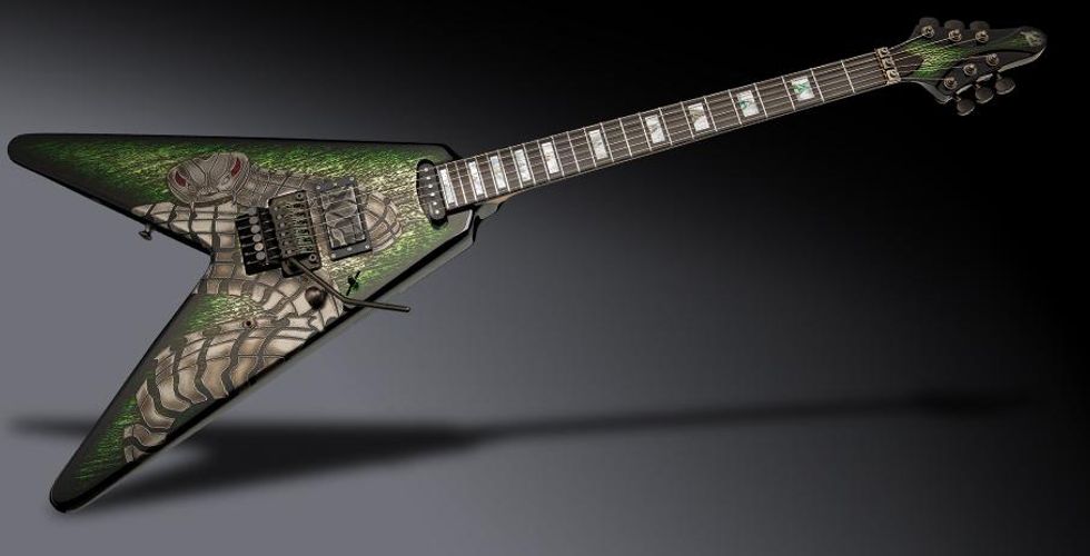 Framus Releases the Wolf Hoffmann WH1 Bionic Snake Premier Guitar