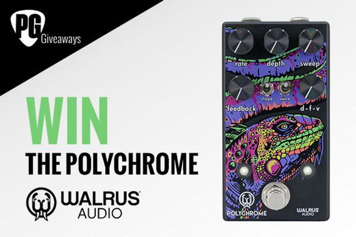 Walrus Audio Polychrome Flanger Giveaway