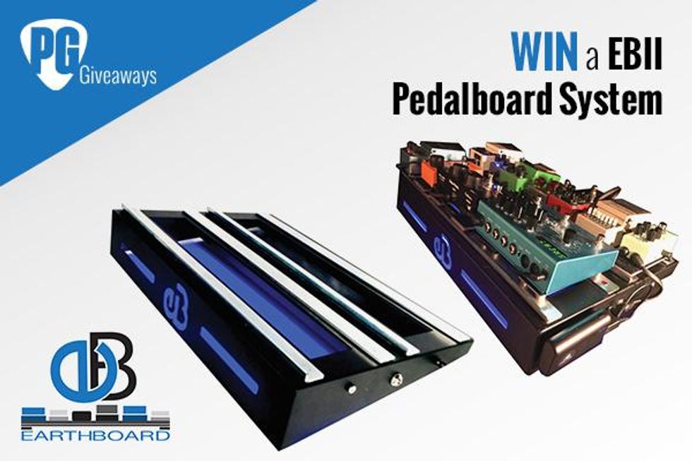 Win an EBII Pedalboard from Earthboard!