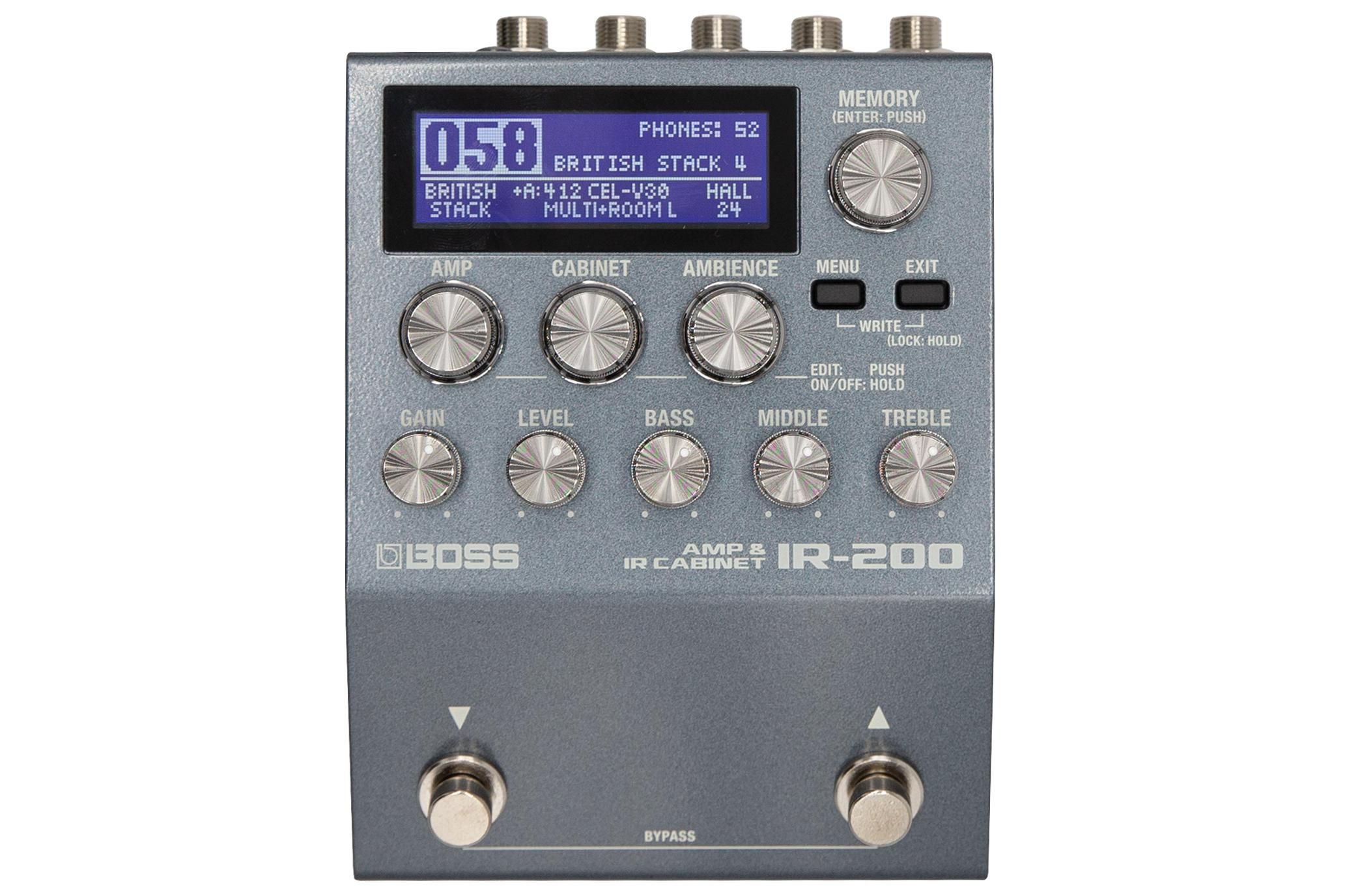 Amazon.com: Boss IR-200 Amp and IR Cabinet Pedal : Musical
