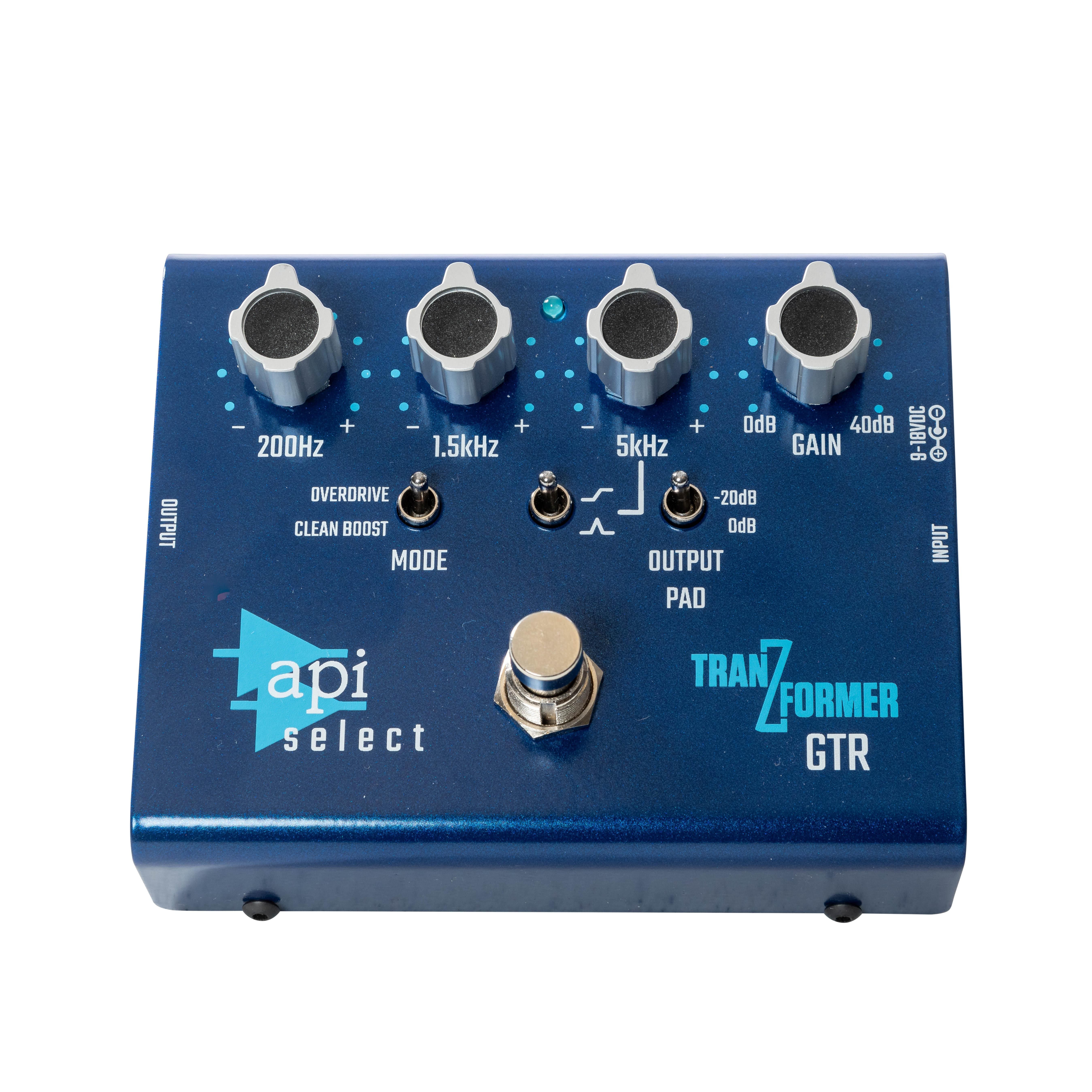 api select TranZformer GTR イコライザープリアンプ API TranZformer GTR Review - Premier Guitar