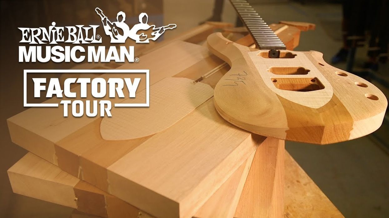 Factory Tour: Ernie Ball Music Man