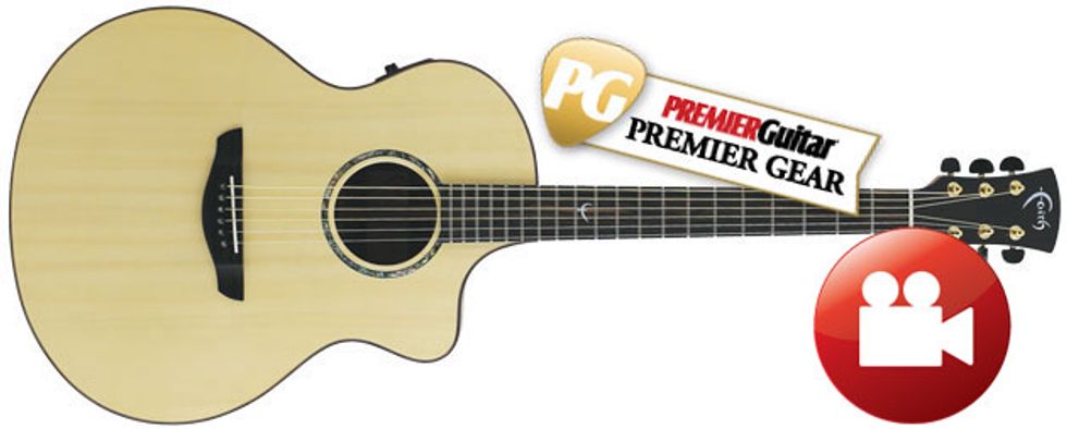 Faith FNCETB Neptune Baby Jumbo Cutaway/Electro
