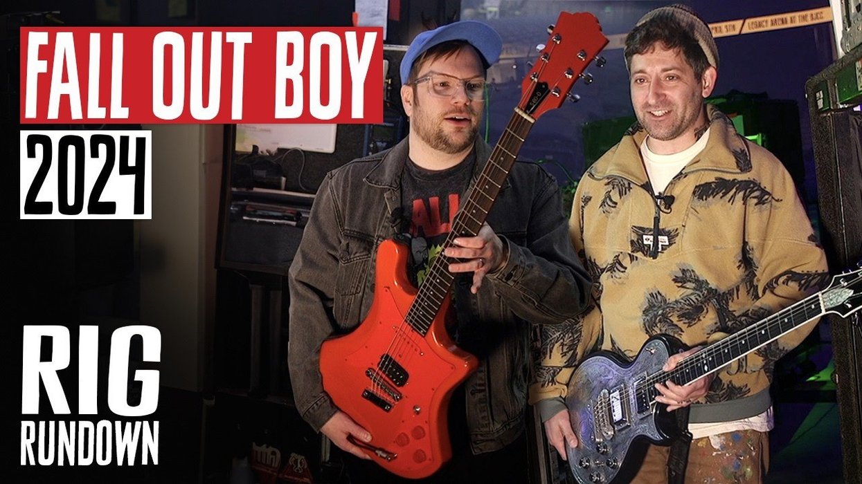 Fall Out Boy Rig Rundown: Digital Trio Goes Wild - Premier Guitar
