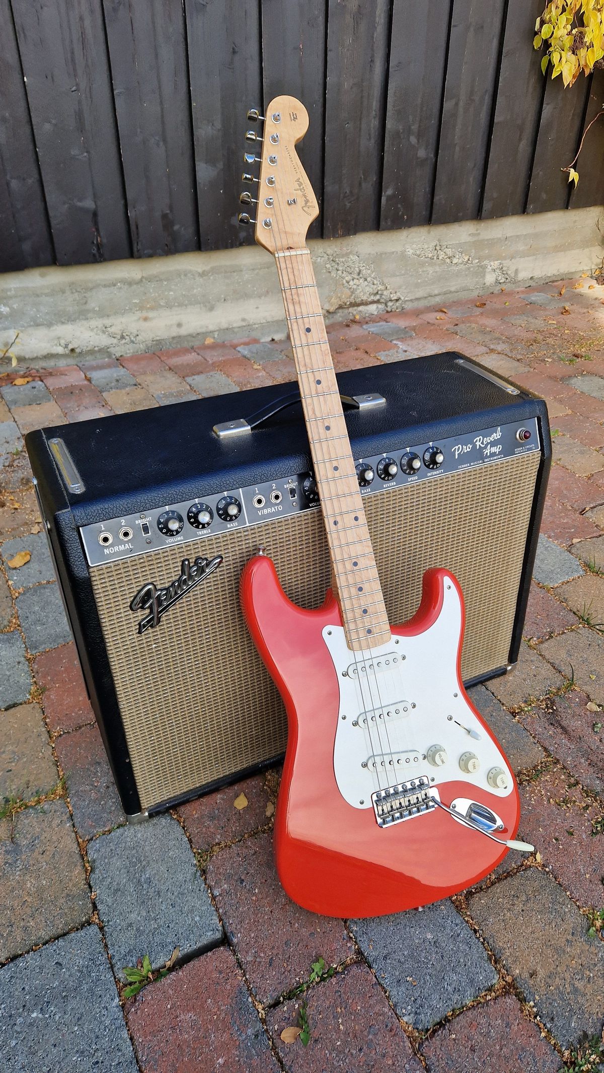 Fender Fiesta Red Strat Guitar