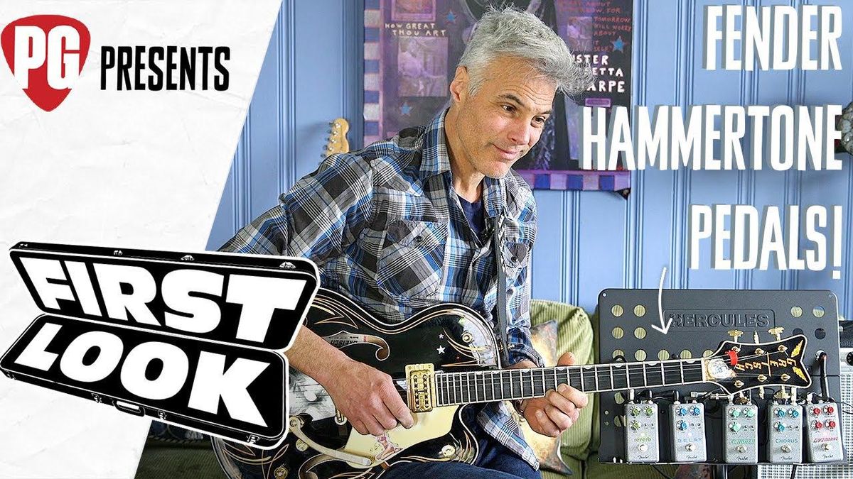 First Look: Fender Hammertone Pedals