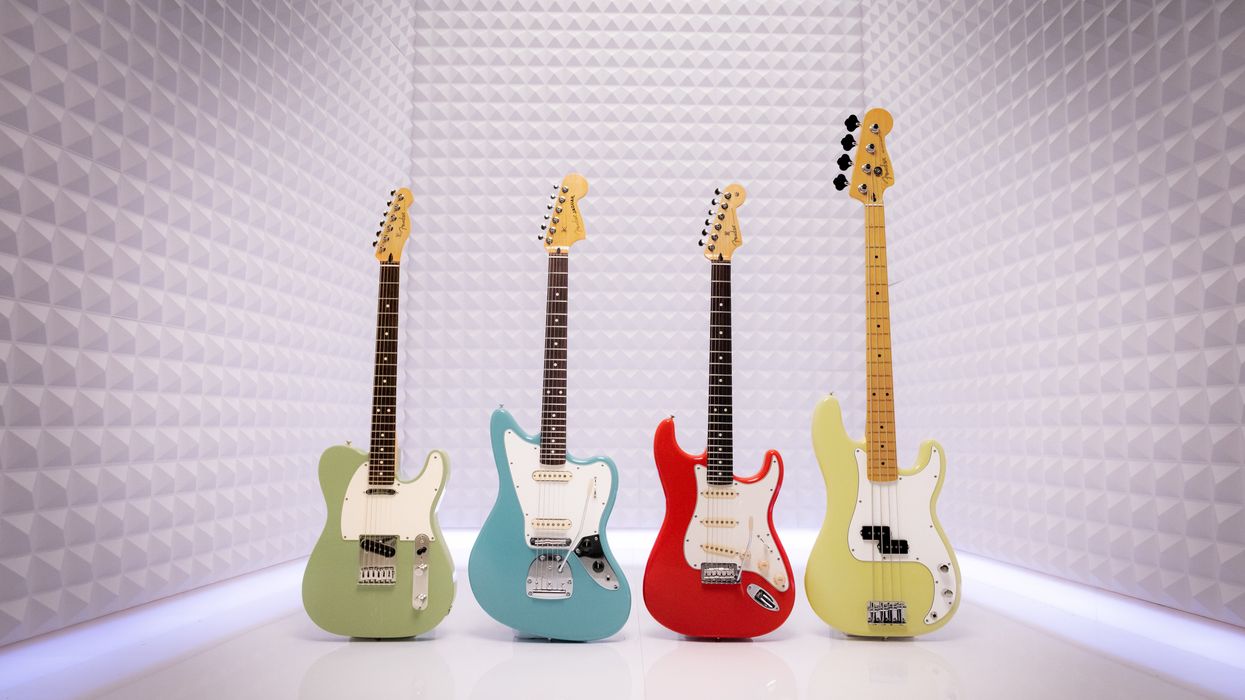 fender player ii guitars