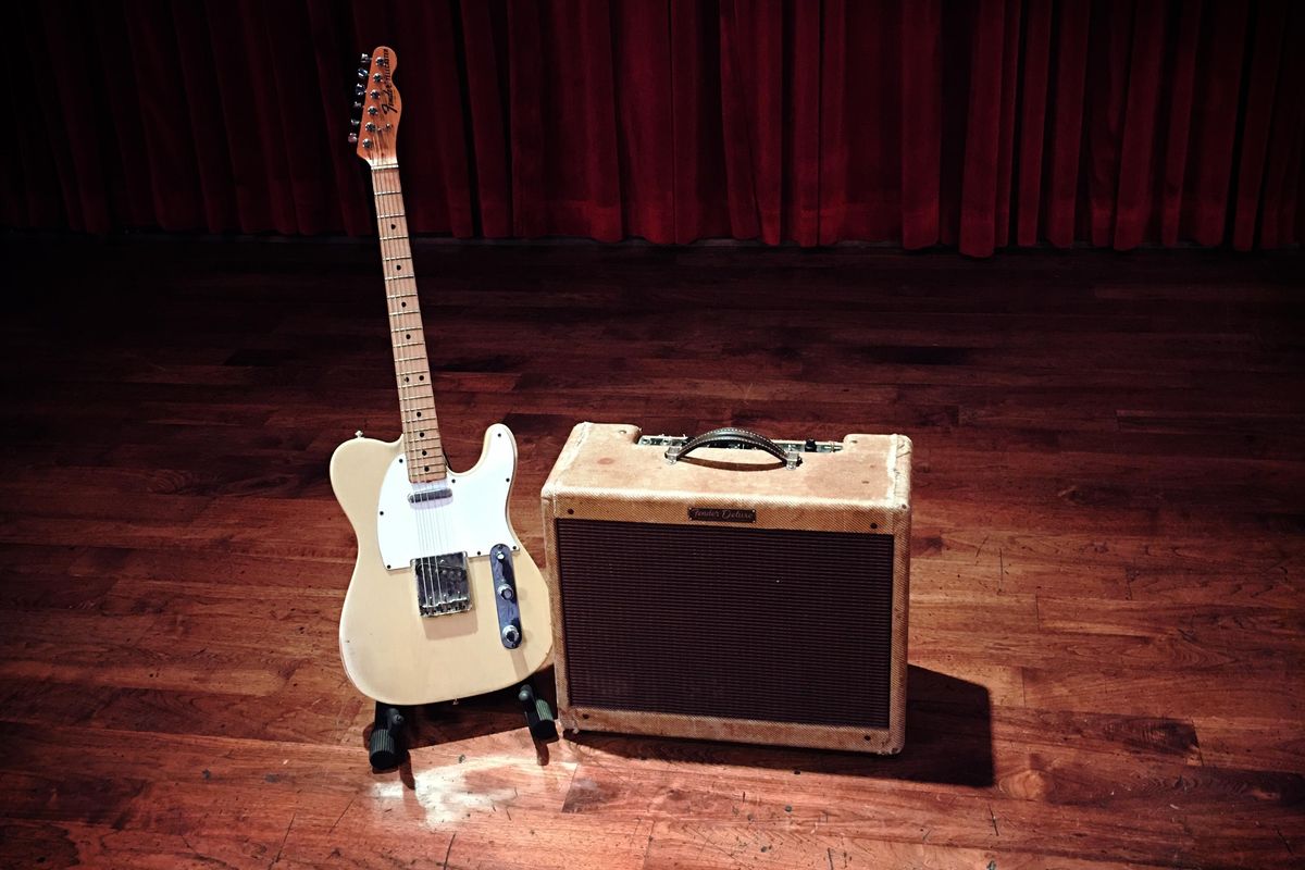 fender telecaster and fender deluxe