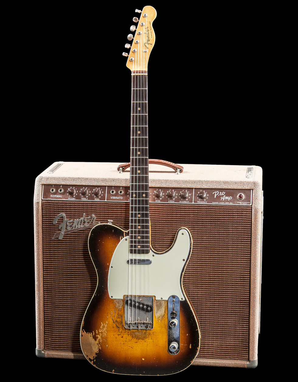 The Story of the 1960 Fender Telecaster Custom - Premier Guitar