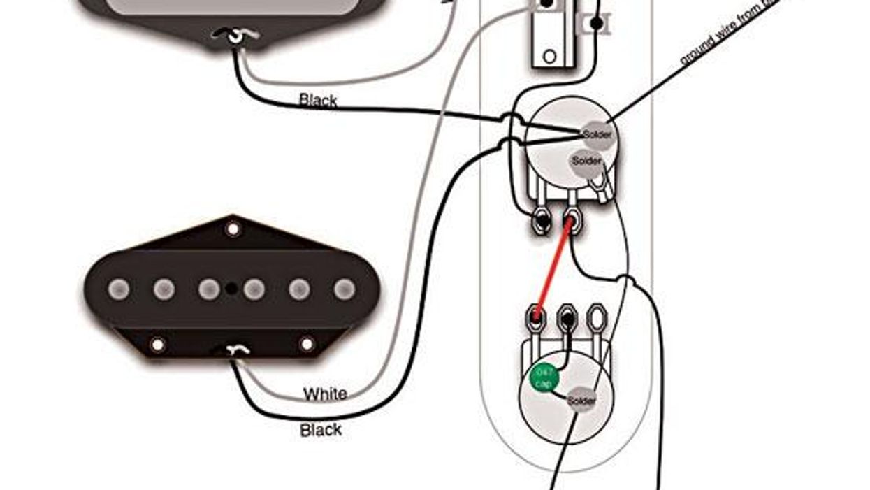 Fender Telecaster Wiring 1950s