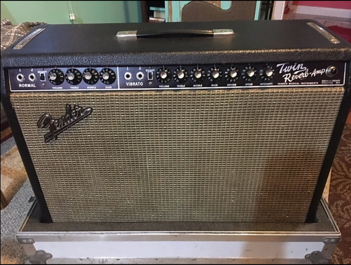 Fender twin amp