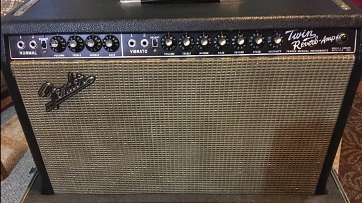 Fender twin amp