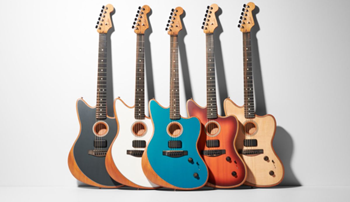 Fender Unveils the American Acoustasonic Jazzmaster