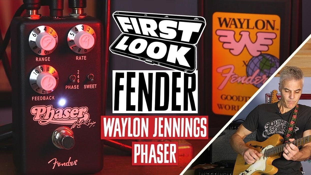 First Look: Fender Waylon Jennings Phaser