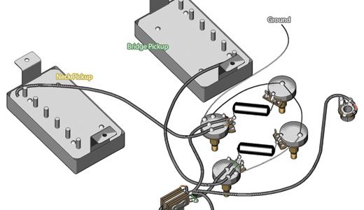 Wiring Diagrams For Gibson Guitars - Wiring Diagram