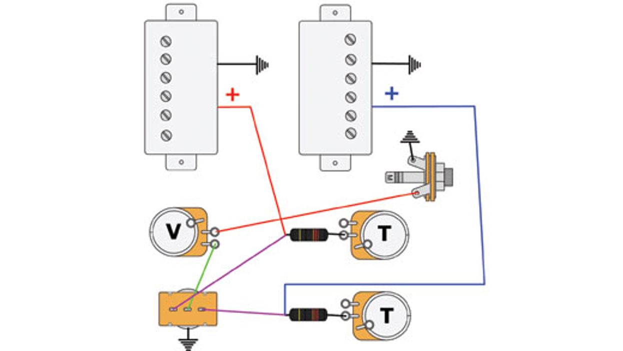 Mod Garage: Les Paul Master Wiring #3