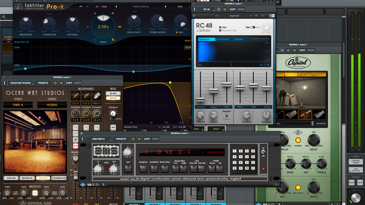 How to Use Multiple Reverb Buses to Create Multi-Dimensional Recordings