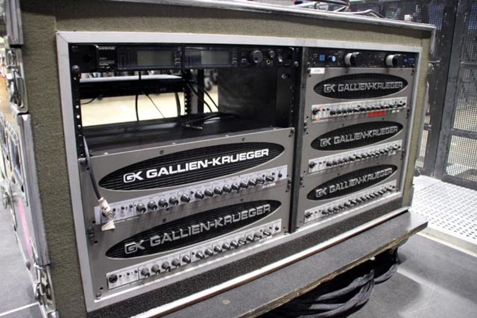 Flea's Gallien-Krueger Rig