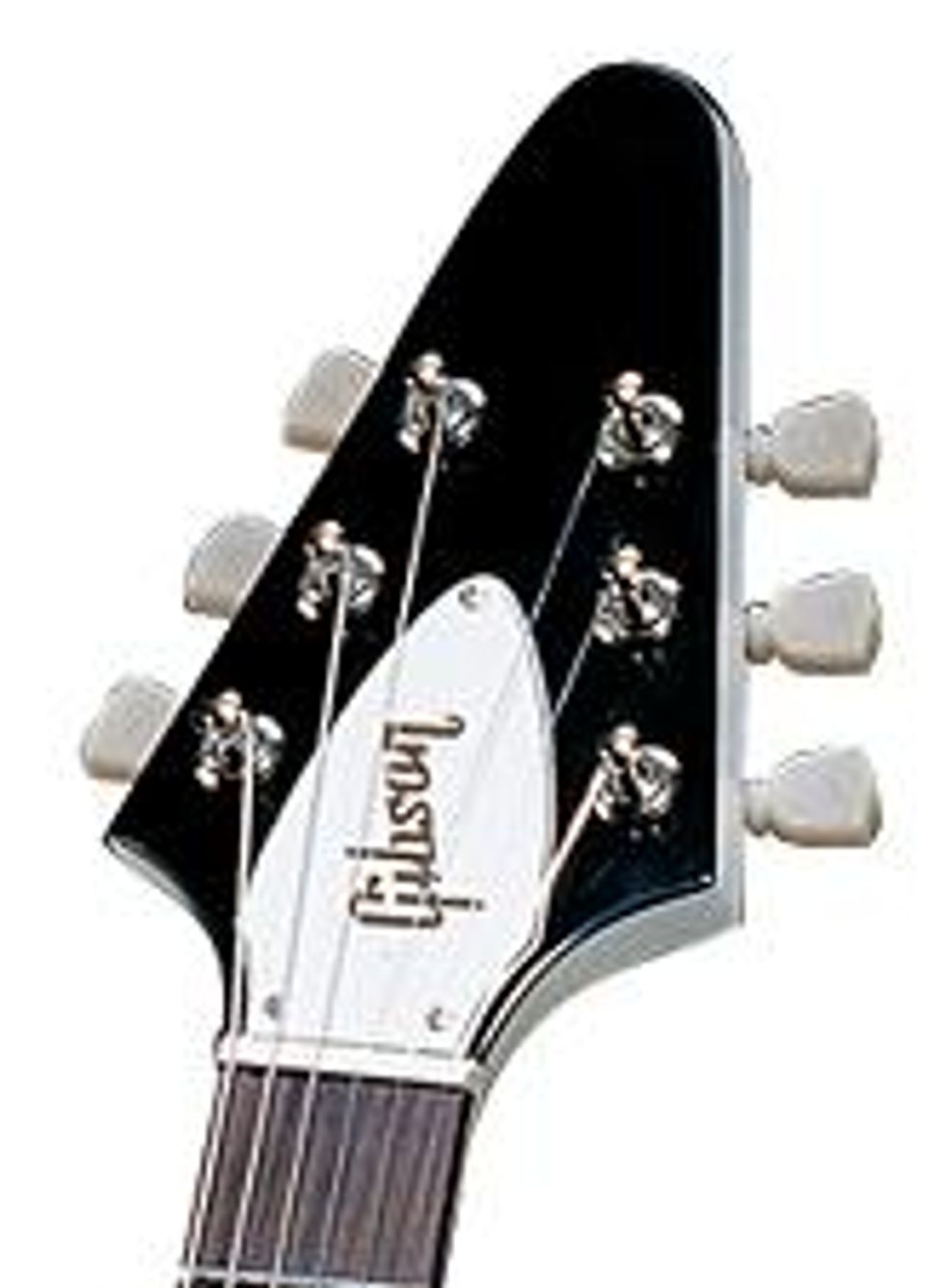 Flying V headstock