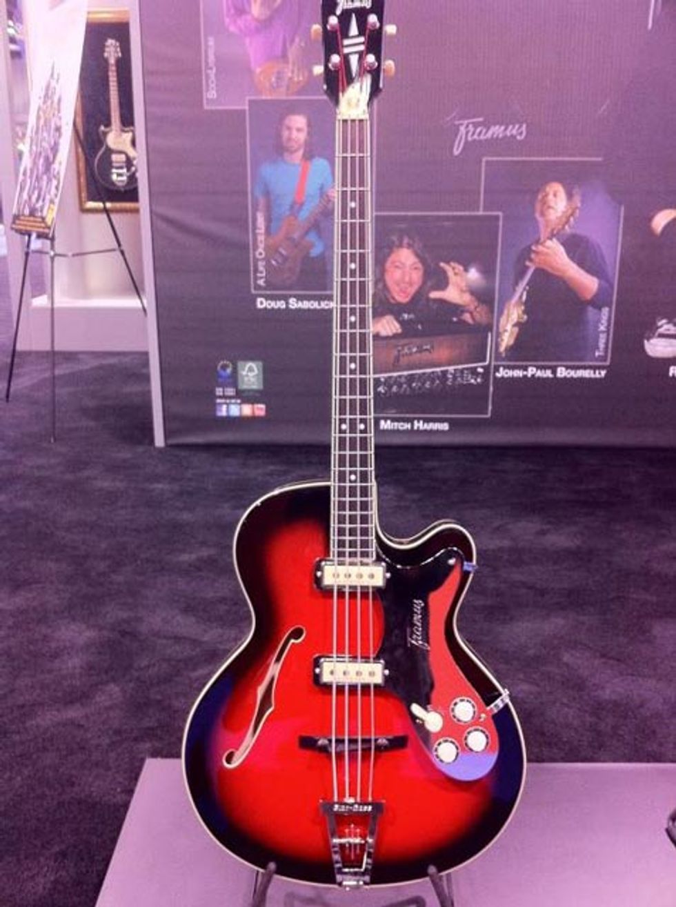 Framus Vintage 5/150 Star Bass Wyman Model
