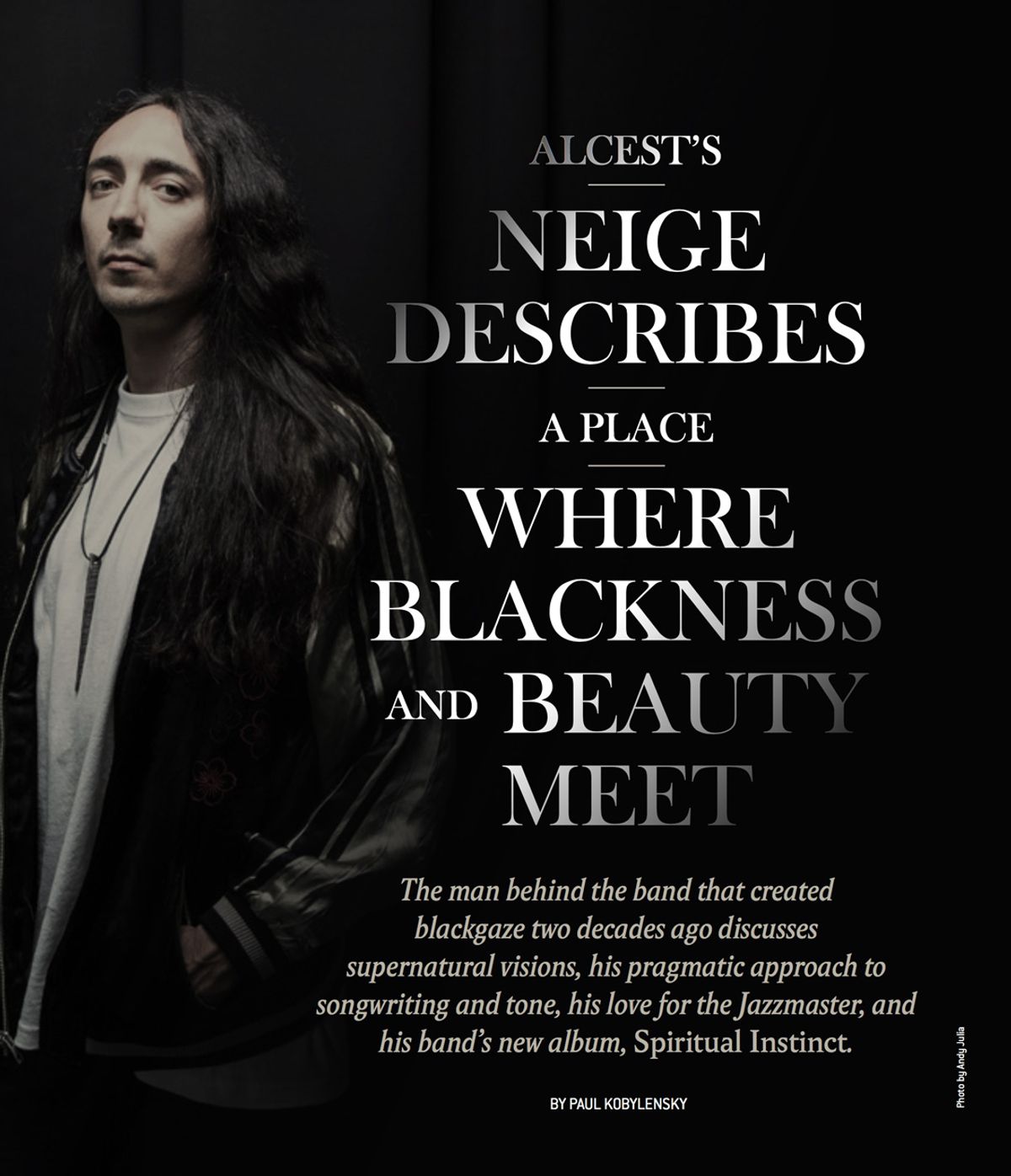 Alcest’s Neige Describes a Place Where Blackness and Beauty Meet