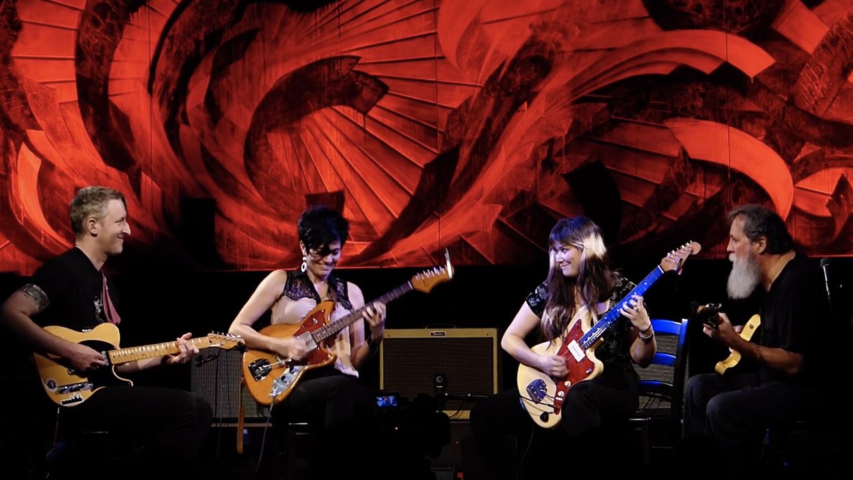 Bill Orcutt’s 16-String Guitar Quartet