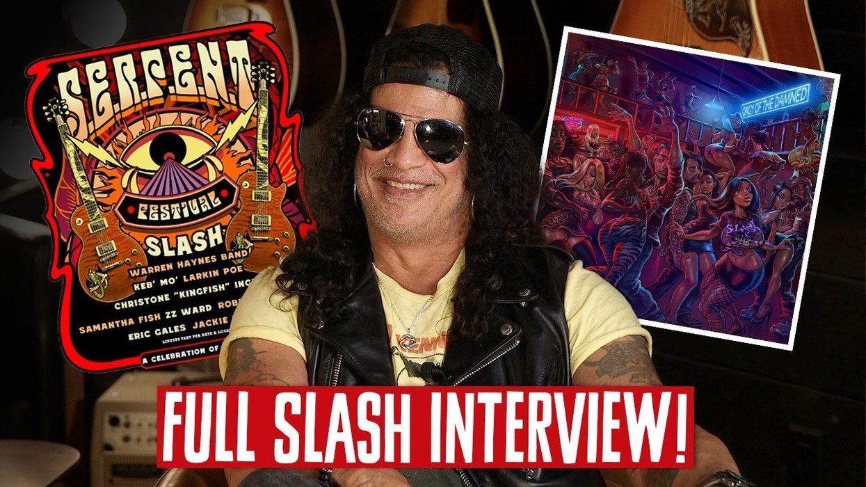 Exclusive Slash Interview: S.E.R.P.E.N.T. Blues Festival - Premier Guitar
