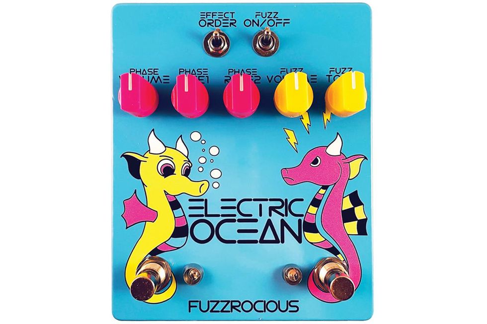 Fuzzrocious Electric Ocean fuzz/phaser pedal