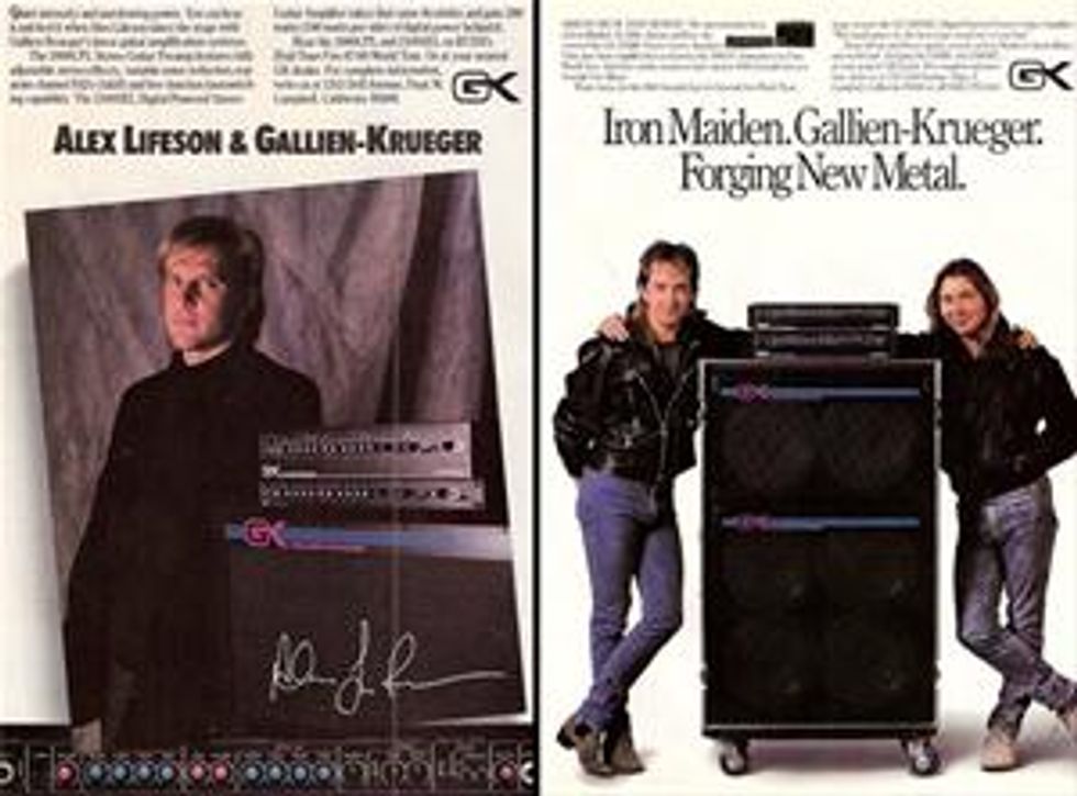 Gallien-Krueger 2000CPL and 2100SEL