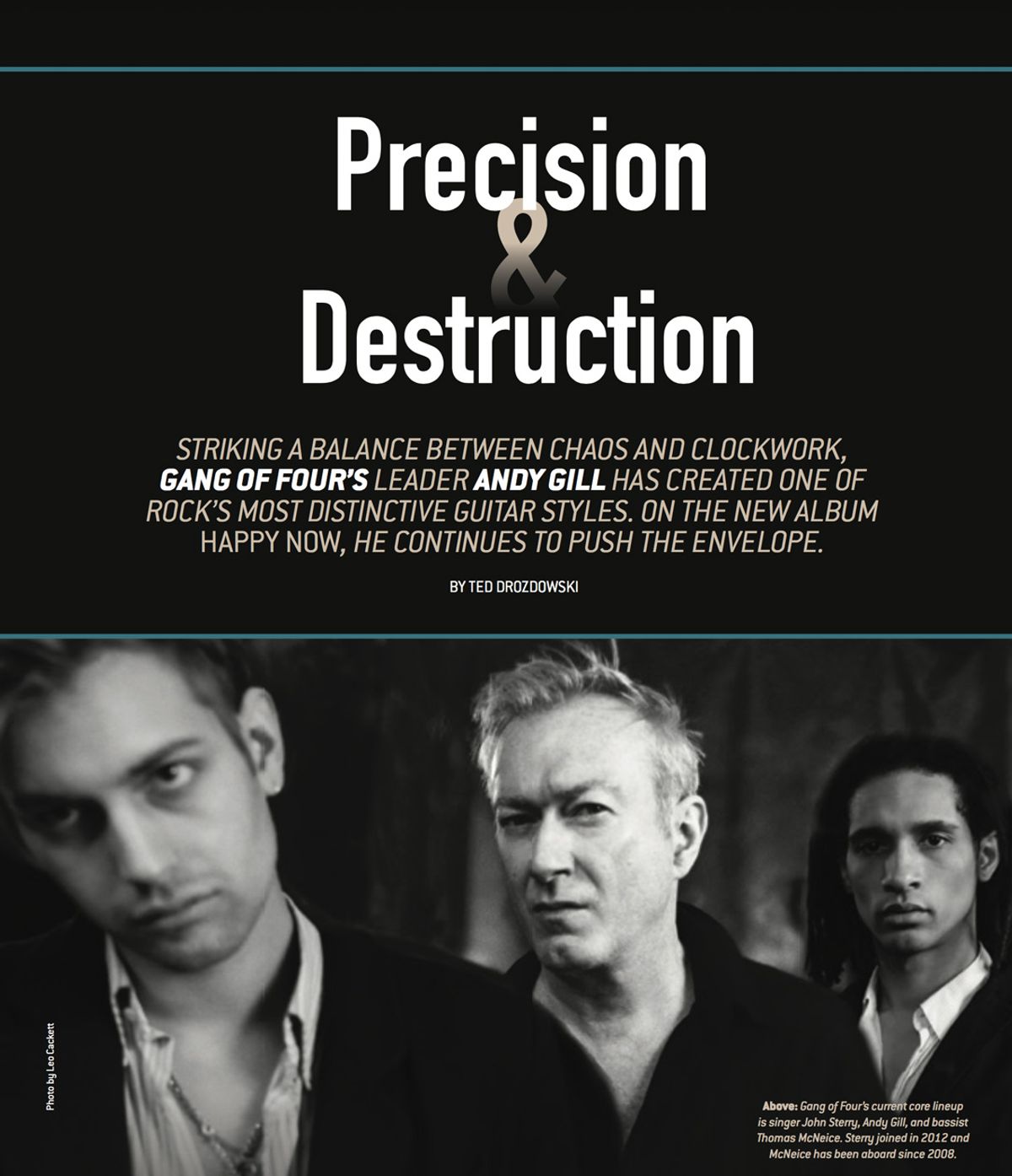 Gang of Four’s Andy Gill: Precision and Destruction