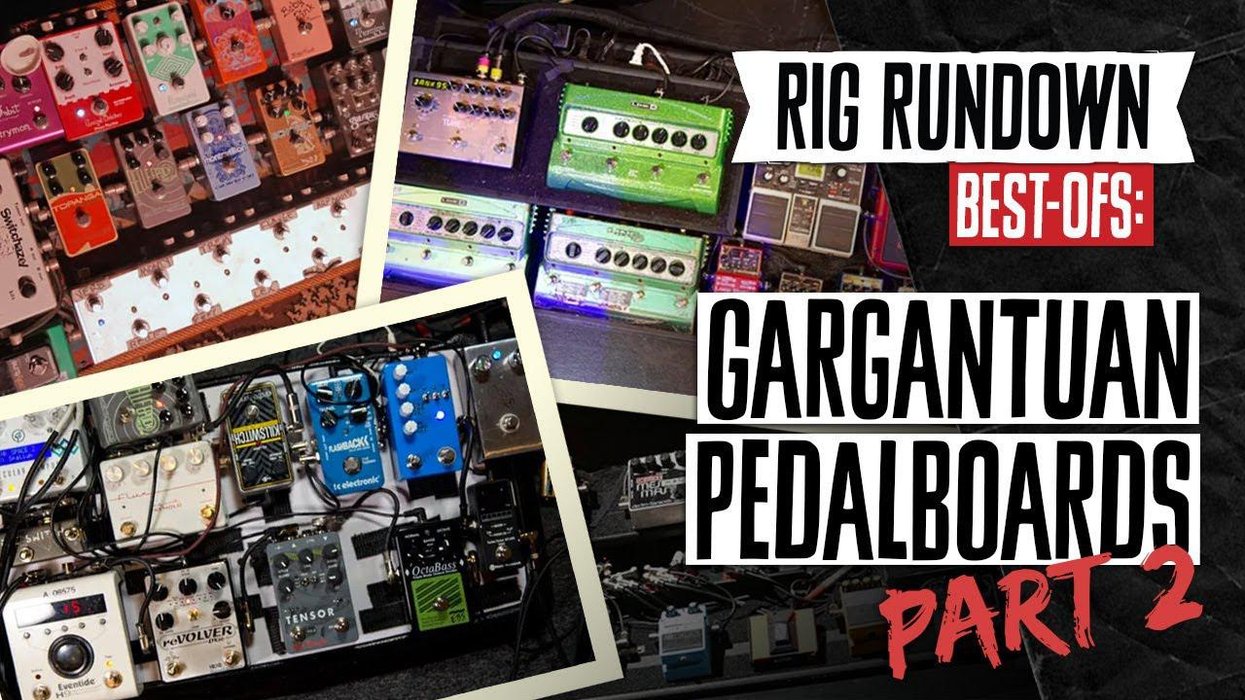 Rig Rundown Best-Ofs: Gargantuan Pedalboards Pt. 2 - Premier Guitar