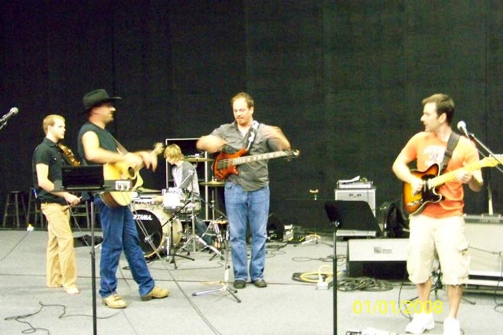 Gary Lear Rehearsal