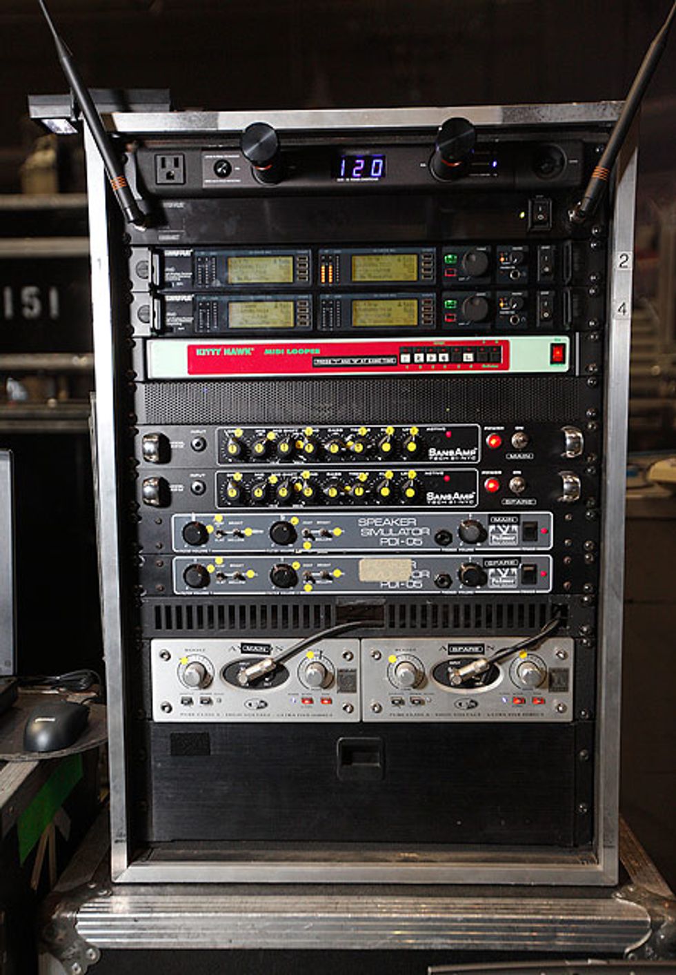 Geddy Lee's Rack