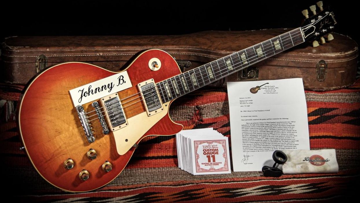 Gibson 1960 Les Paul Rumble Seat Music Nashville Joe Bonamassa